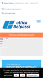 Mobile Screenshot of otticabelpassi.it